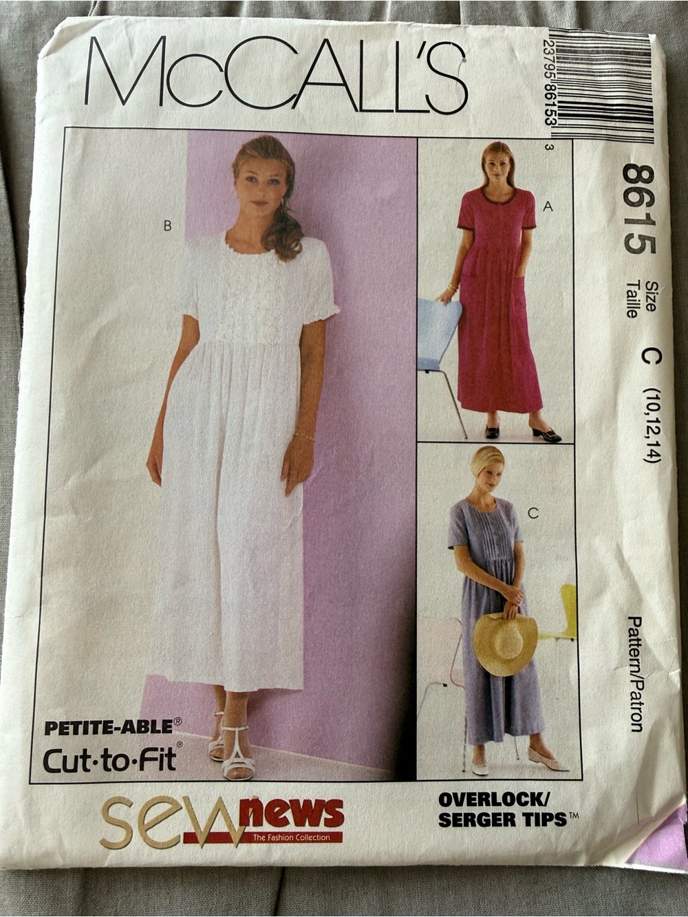 McCall’s Vintage Sewing Patterns
